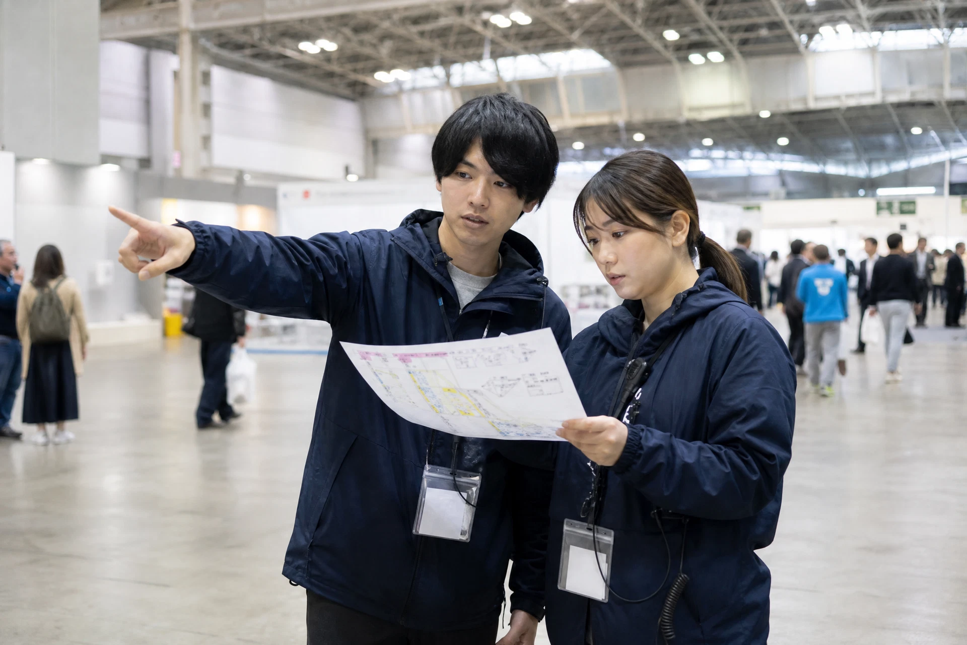 商業施設イベントの運営イメージ